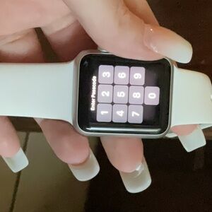 Apple watch Smartwatch with Health Monitoring series 1 38 mm wr-ipx7